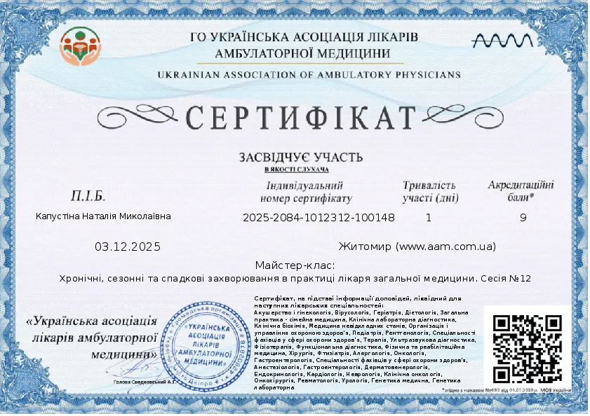 Сертифікат