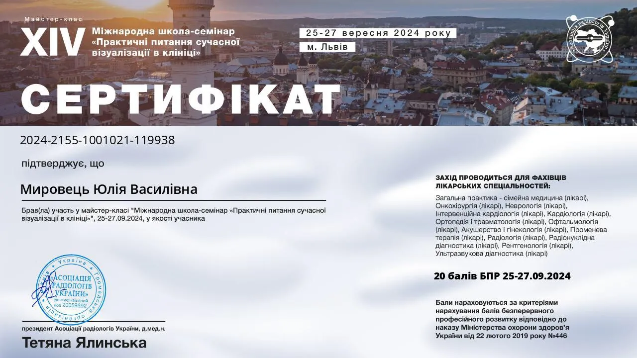 Сертифікат